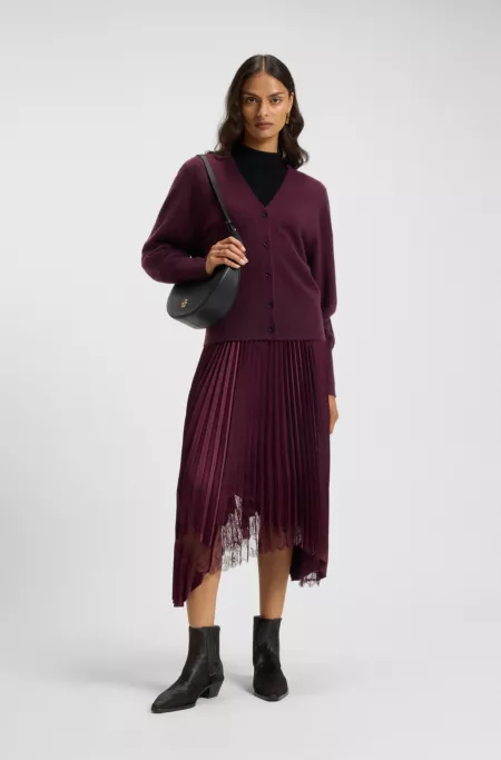 Ankle boots in pony-hair leather