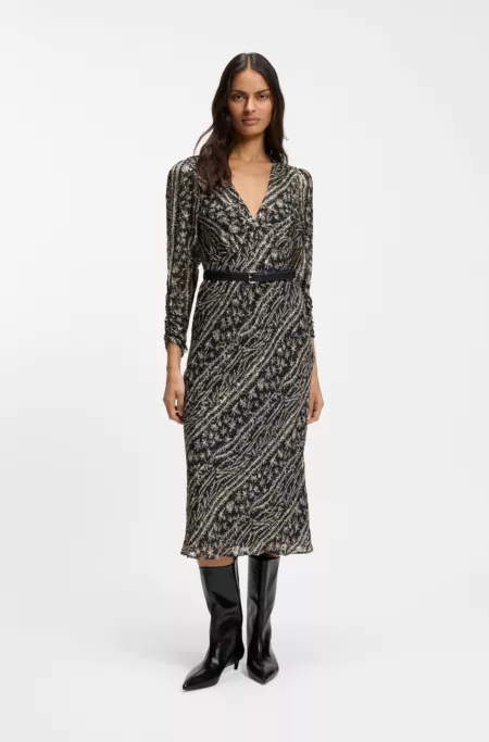 Leather boots with 3.5cm heel