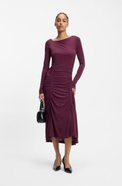 V-Neck Hardware One-Piece Swimsuit