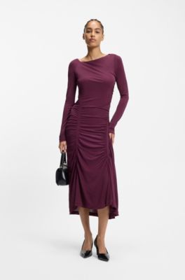 Zapatos de tac&oacute;n en piel texturizada con tac&oacute;n de 7&nbsp;cm, Negro