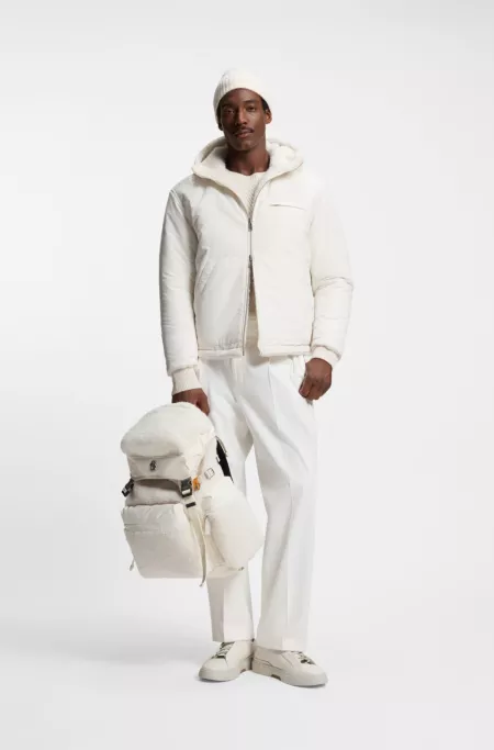 BOSS x Steiff teddy backpack with Double B monogram