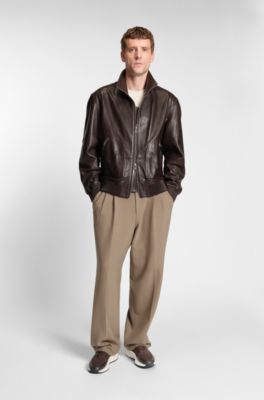 Deportivas TTNM EVO con empeines de punto, Marr&oacute;n oscuro