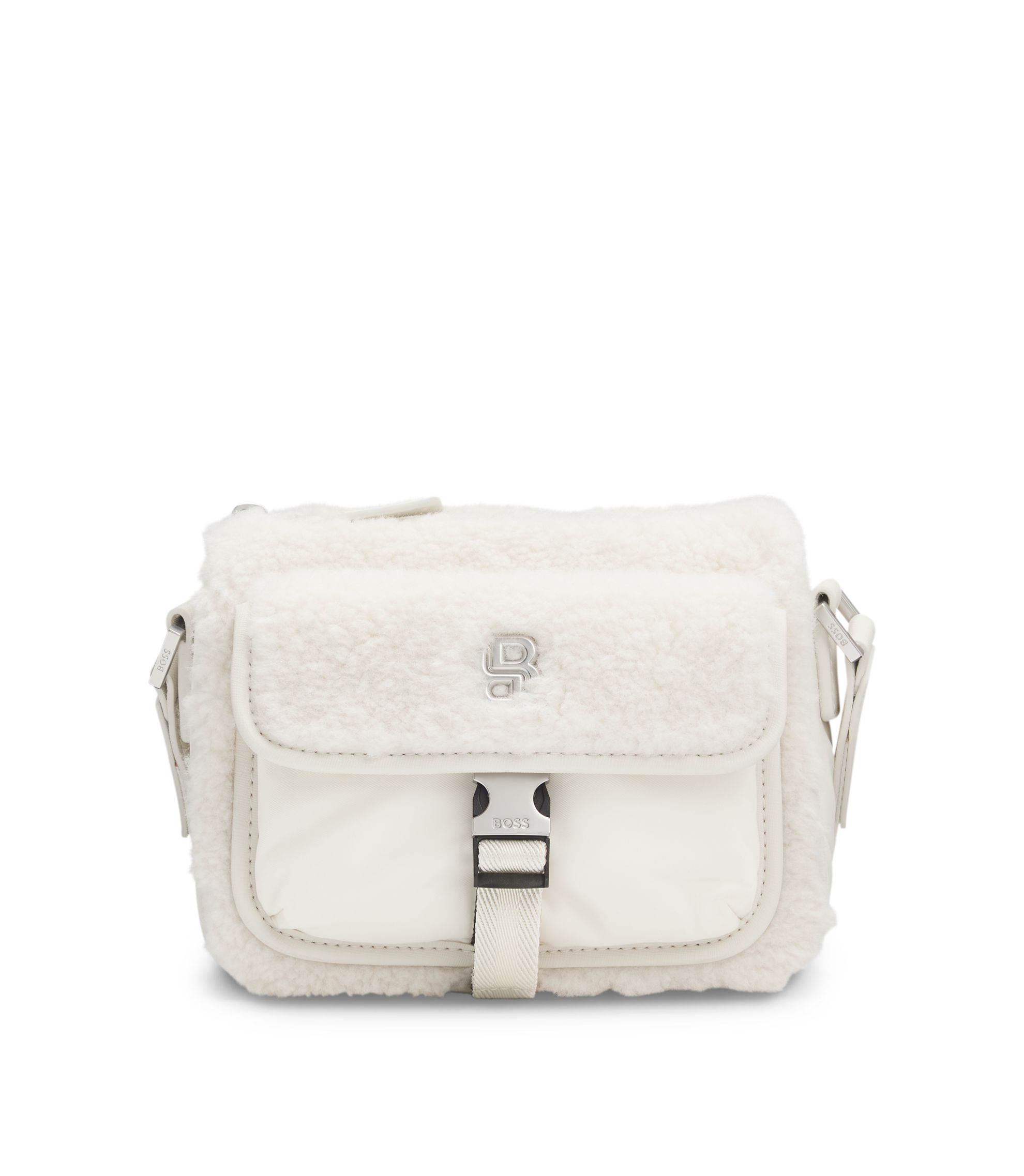 BOSS - BOSS x Steiff teddy bag with Double B monogram - White