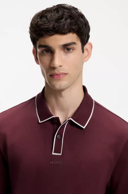 Cotton polo shirt