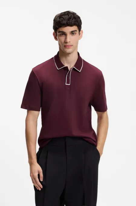 Cotton polo shirt