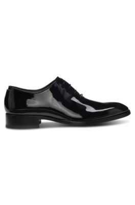 Zapatos Oxford en charol, Negro