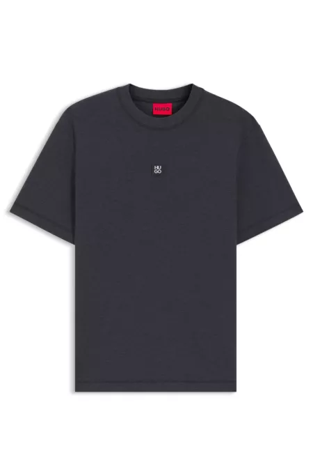 Stacked-logo T-shirt in a cotton blend