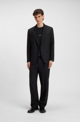 T-shirt en jersey de coton &agrave; logos revisit&eacute;s, Noir