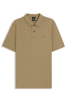 Polo Pallas de piqué de algodón con logo bordado