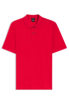 Pallas cotton polo shirt, Red
