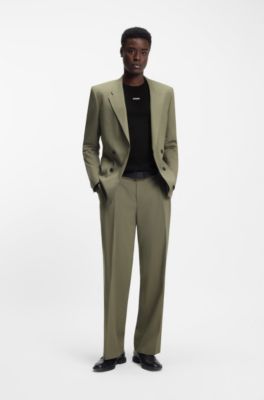 Jersey slim fit de algod&oacute;n con detalle de logo, Negro