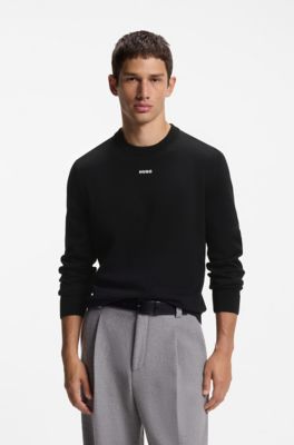Jersey de algod&oacute;n, Negro