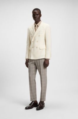 Zapatos de piel con hebilla doble, Marr&oacute;n oscuro