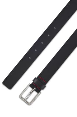 Cintur&oacute;n de piel, Negro