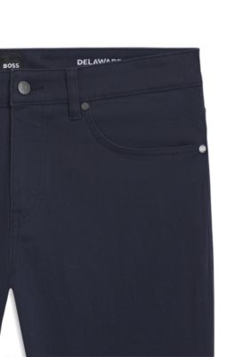Vaqueros Delaware slim fit en suave tejido vaquero el&aacute;stico, Azul oscuro