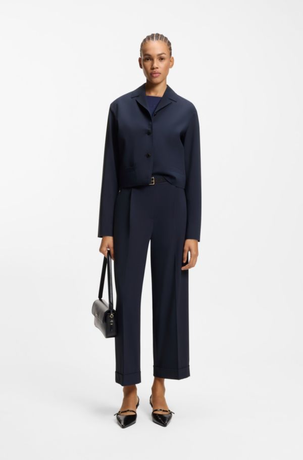 Regular-fit blazer in stretch fabric - image 2
