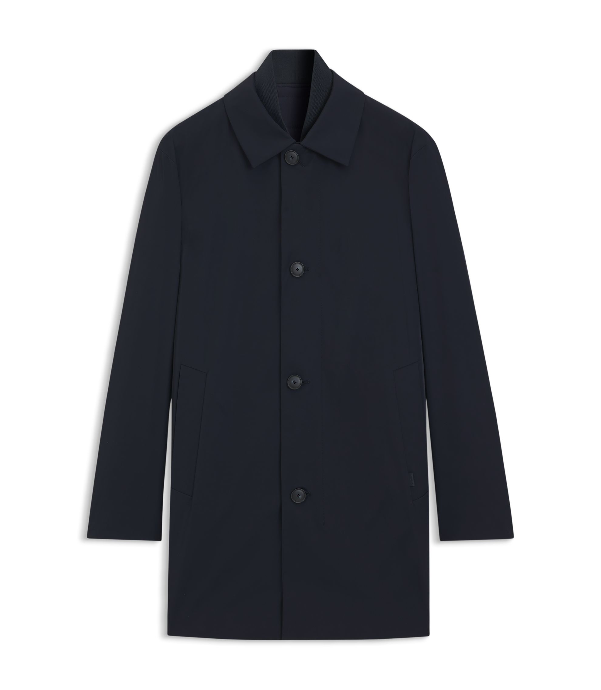 BOSS - Wrinkle-resistant 3-in-1 coat with water-repellent finish