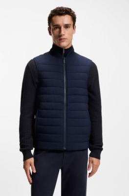 Manteau d&eacute;perlant infroissable, Bleu fonc&eacute;