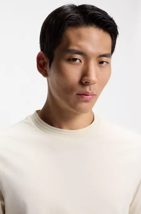 Inner-monogram T-shirt in a cotton blend