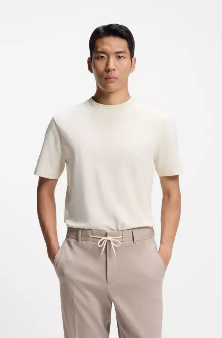 Inner-monogram T-shirt in a cotton blend