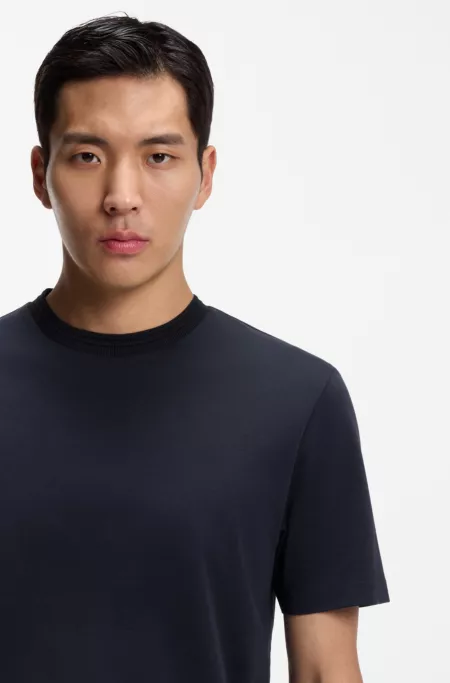 Inner-monogram T-shirt in a cotton blend