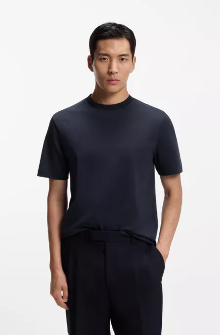 Inner-monogram T-shirt in a cotton blend