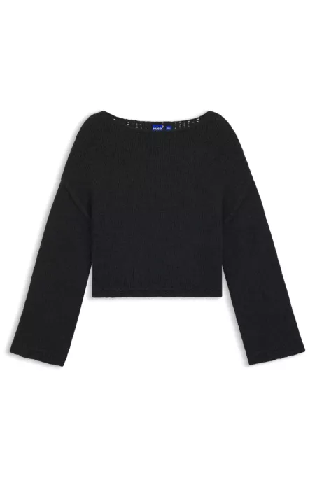 Happy-HUGO sweater in an oversized fit