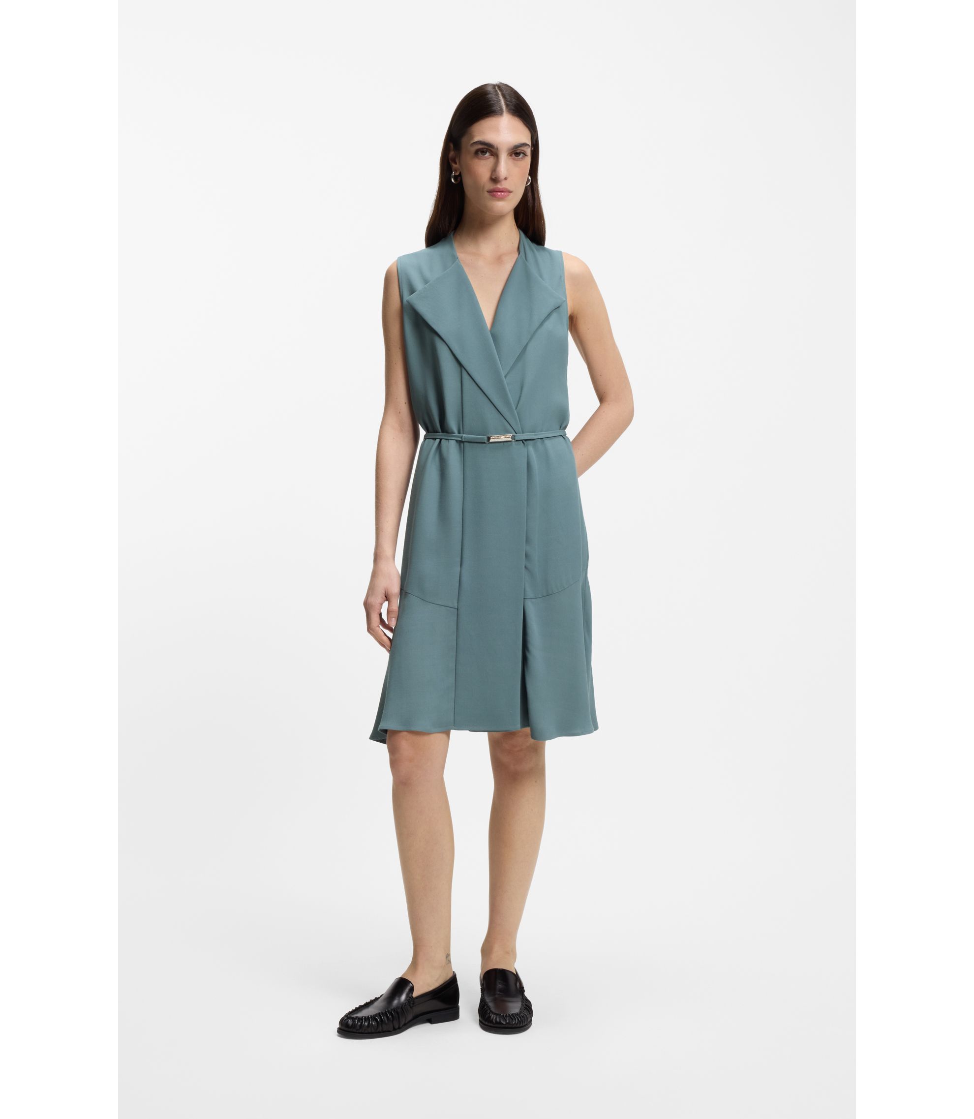 ken's steak house chunky blue cheese dressing Women's Poetic Charm Light Blue Asymmetric One Shoulder Maxi Dress | Size: L