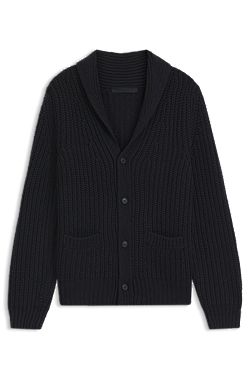 Cardigan Relaxed en laine et cachemire BECKHAM x BOSS