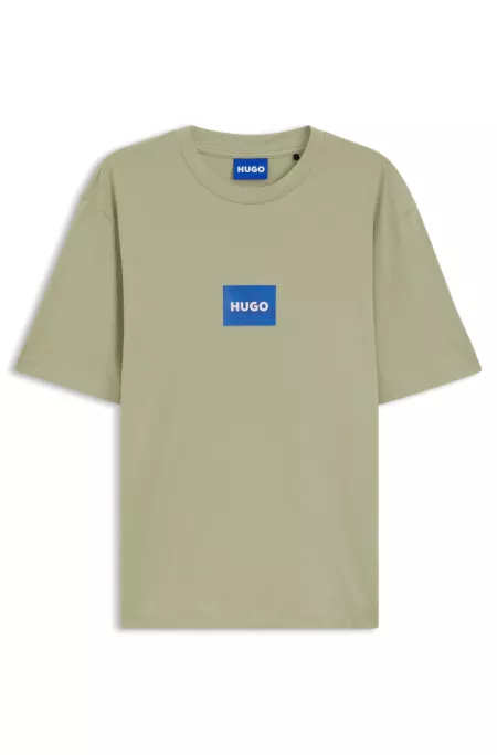 Logo-print T-shirt in cotton jersey