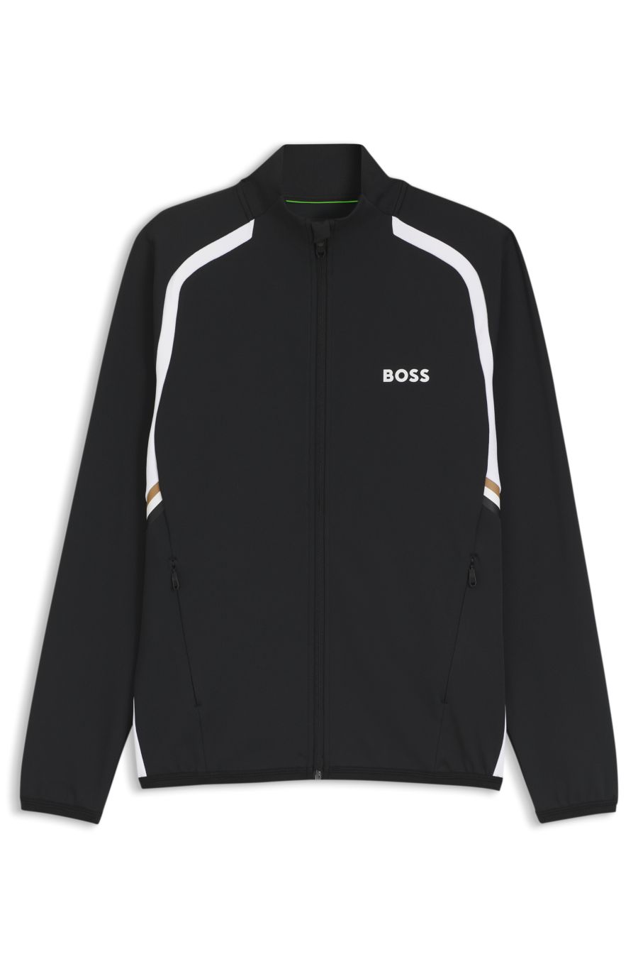 BOSS SW TOC Spin Full-Zip Sweatshirt — Black