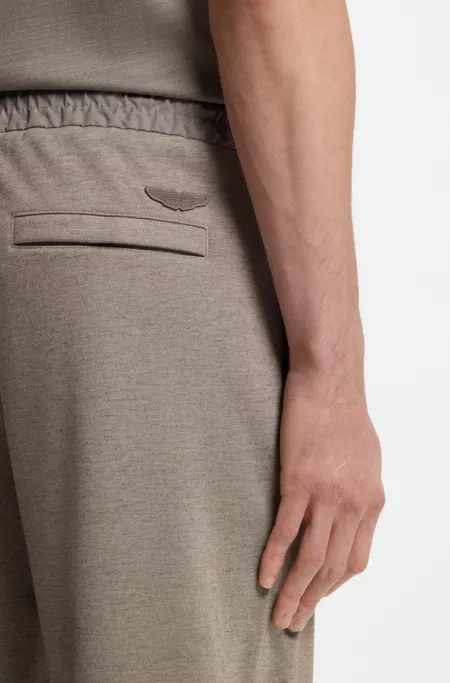 BOSS x ASTON MARTIN tracksuit bottoms with drawcord