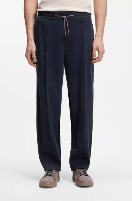 BOSS x ASTON MARTIN tracksuit bottoms with drawcord