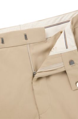 BOSS x Shohei Ohtani Trousers water-repellent cotton twill