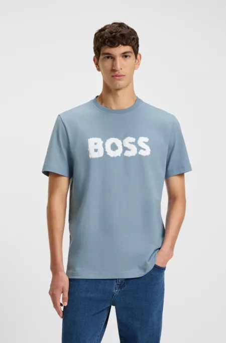 Logo-artwork T-shirt in cotton jersey