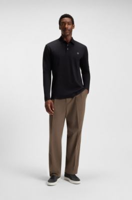 Deportivas Gary en ante con efecto velur, Gris oscuro