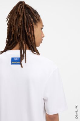 HUGO x Jujutsu Kaisen T-shirt with character print, White