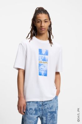 HUGO x Jujutsu Kaisen T-shirt with character print, White