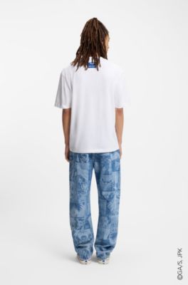 HUGO x Jujutsu Kaisen T-shirt with character print, White