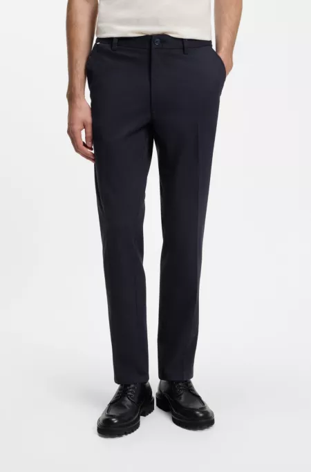 Exclusive Cotton twill pants | HUGO BOSS