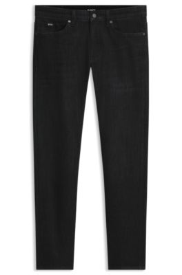 Delaware blue slim-fit jeans in wrinkle-resistant denim, Blue