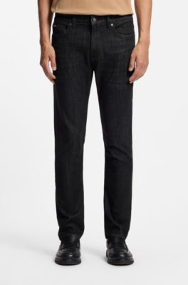 Delaware blue slim-fit jeans in wrinkle-resistant denim, Blue