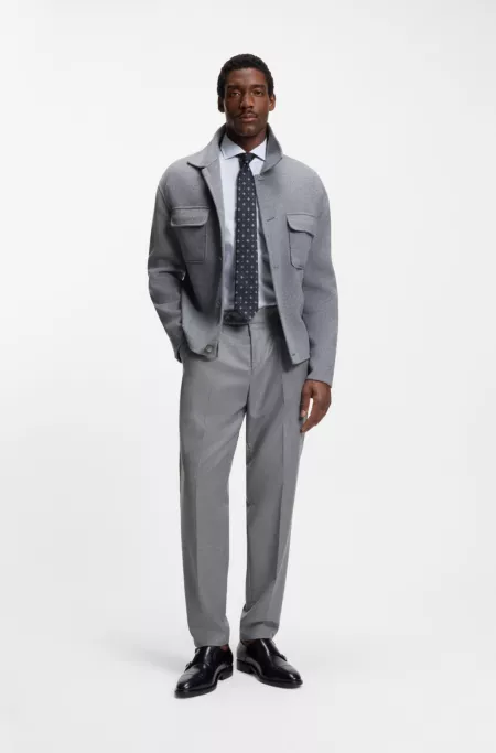 Double-strap monk shoes in leather