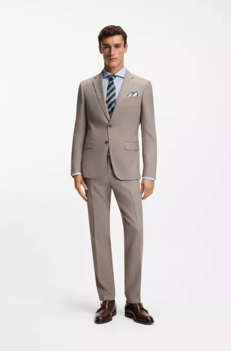 Double-strap monk shoes in leather