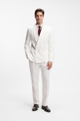 Textured-tongue loafers in leather, Dark Brown