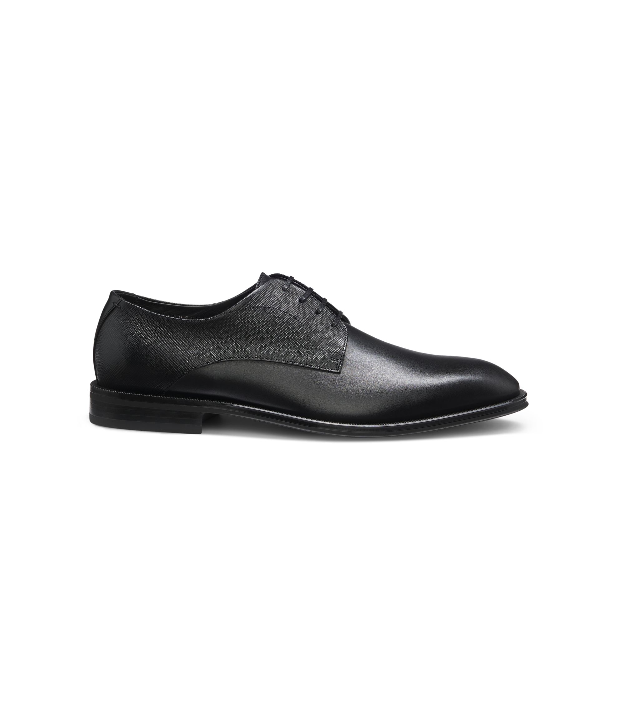 Hugo Boss Black Textured Leather Derby Shoes Amazon.com | Hugo Boss Men main image 2