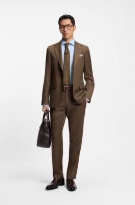 Camisa slim fit de algod&oacute;n resistente a las arrugas, Celeste