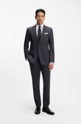 Camisa slim fit en popel&iacute;n de algod&oacute;n de planchado f&aacute;cil, Blanco