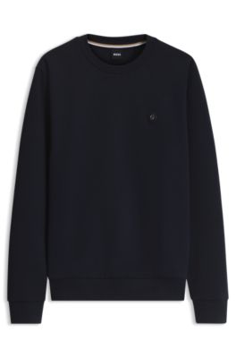 Sudadera de mezcla de algod&oacute;n, Azul oscuro