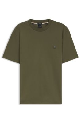 Camiseta de algod&oacute;n con monograma Double B, Cal